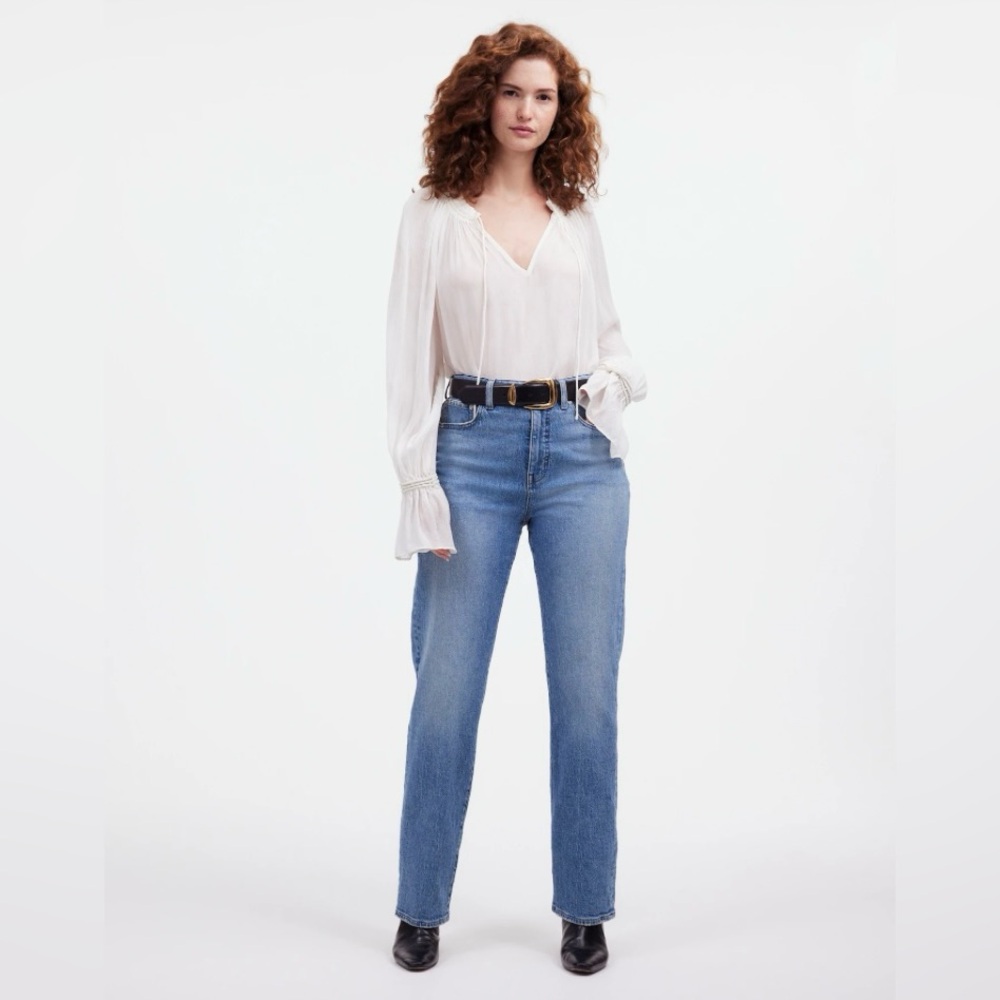 Madewell EUC Size 26 The Curvy '90s Straight Jean